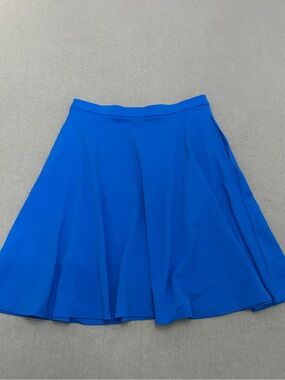 Women’s Adrienne Vittadini Royal Blue Skater Skirt Size Large
